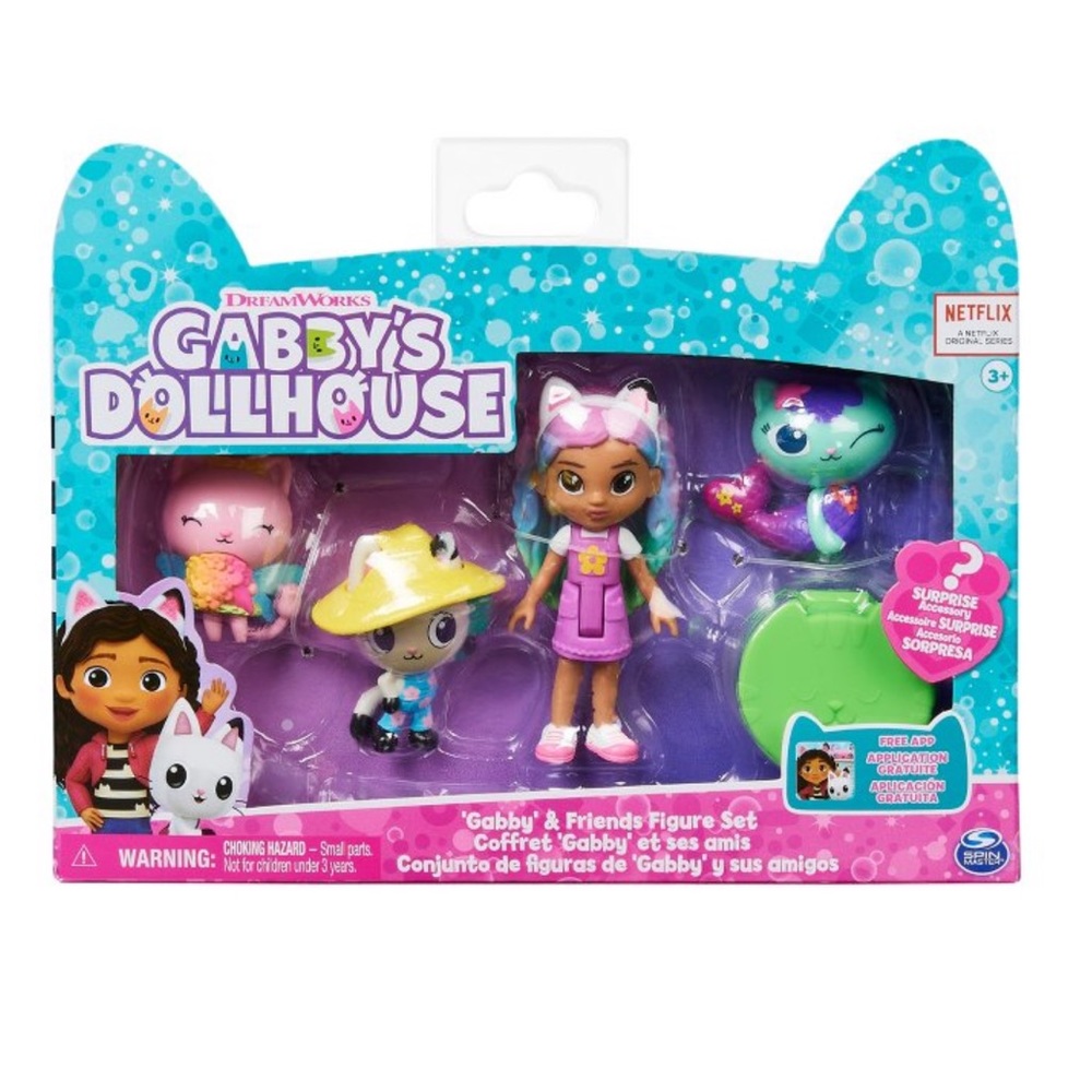 Gabbys dollhouse Gabby & friends figure set